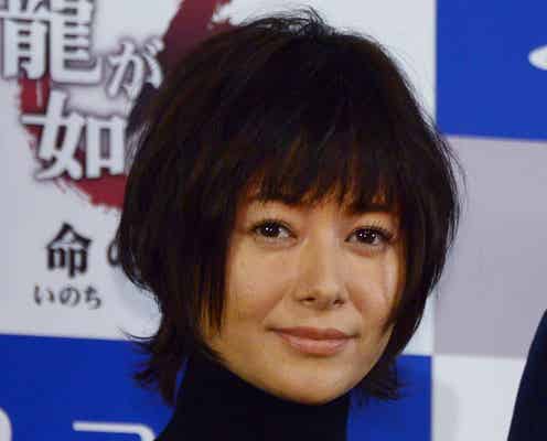 真木よう子、体調不良でアクシデント プロ根性見せる