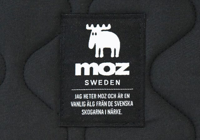 付録　ムック　宝島社　moz　モズ　軽量　キルティングバッグ　ブラック　ロゴ