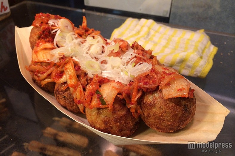 キムチたこ焼き／画像提供：コリアングルメフェスタ