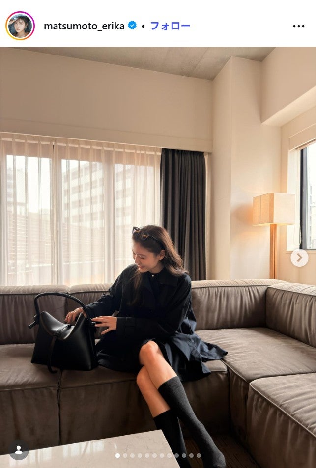 松元絵里花Instagramより