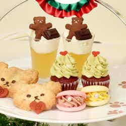 メリー“クマ”スマス アフタヌーンティーセット/画像提供:Q-pot.