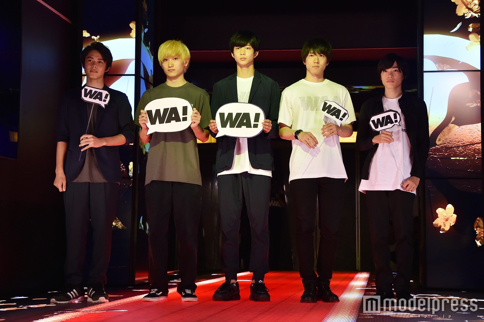 左から：細田佳央太、金子大地、鈴木仁、石賀和輝、福崎那由他 （C）モデルプレス