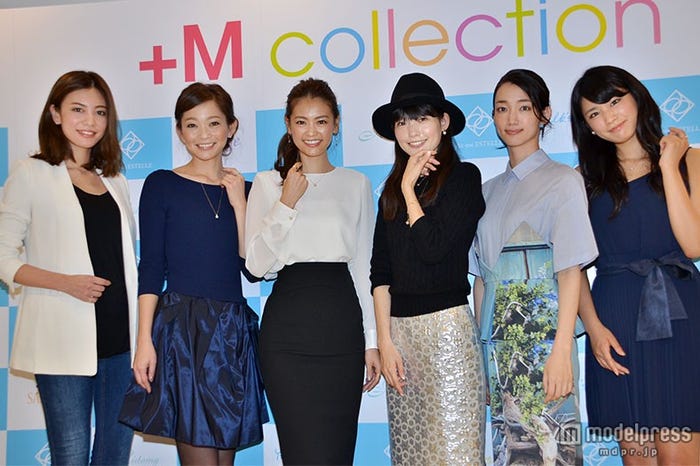 (左から)菅原沙樹、佐藤純、葛岡碧、森貴美子、入山法子、久松郁実