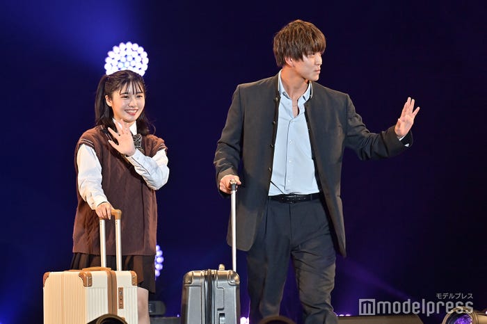 実熊瑠琉、白間太陽(C)モデルプレス