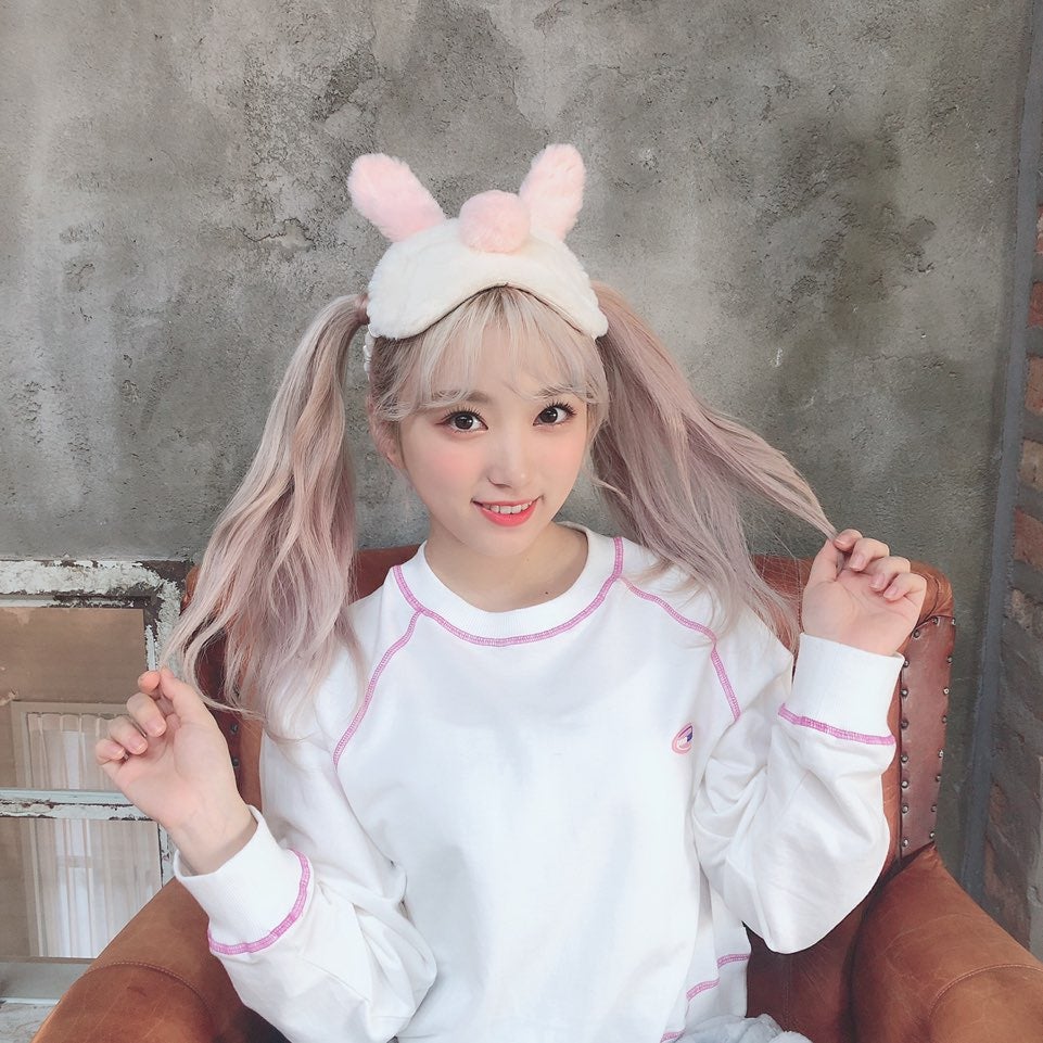 IZ*ONE矢吹奈子、ツインテ×パジャマ姿にファン悶絶「天使」「癒される」