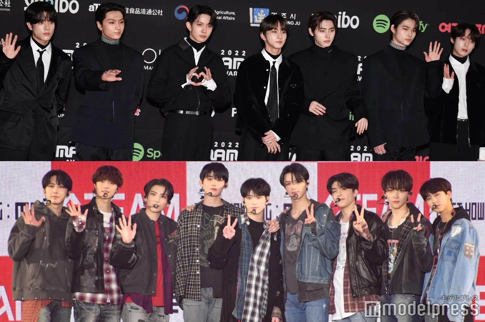 ENHYPENと&amp;TEAM、初コラボで「I-LAND」未発売曲「Into the I-LAND」披露 K＆NI-KIが背中合わせ＜CDTVライブ！ライブ！年越しスペシャル！2022→2023＞