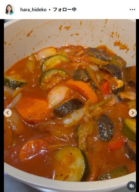 原日出子Instagramより