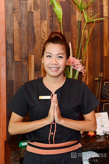 「The Cheeva Spa」／セラピストのKateさん