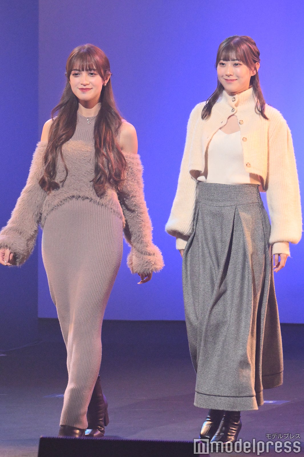 エブラヒミ椎菜＆久木田帆乃夏（C）モデルプレス
