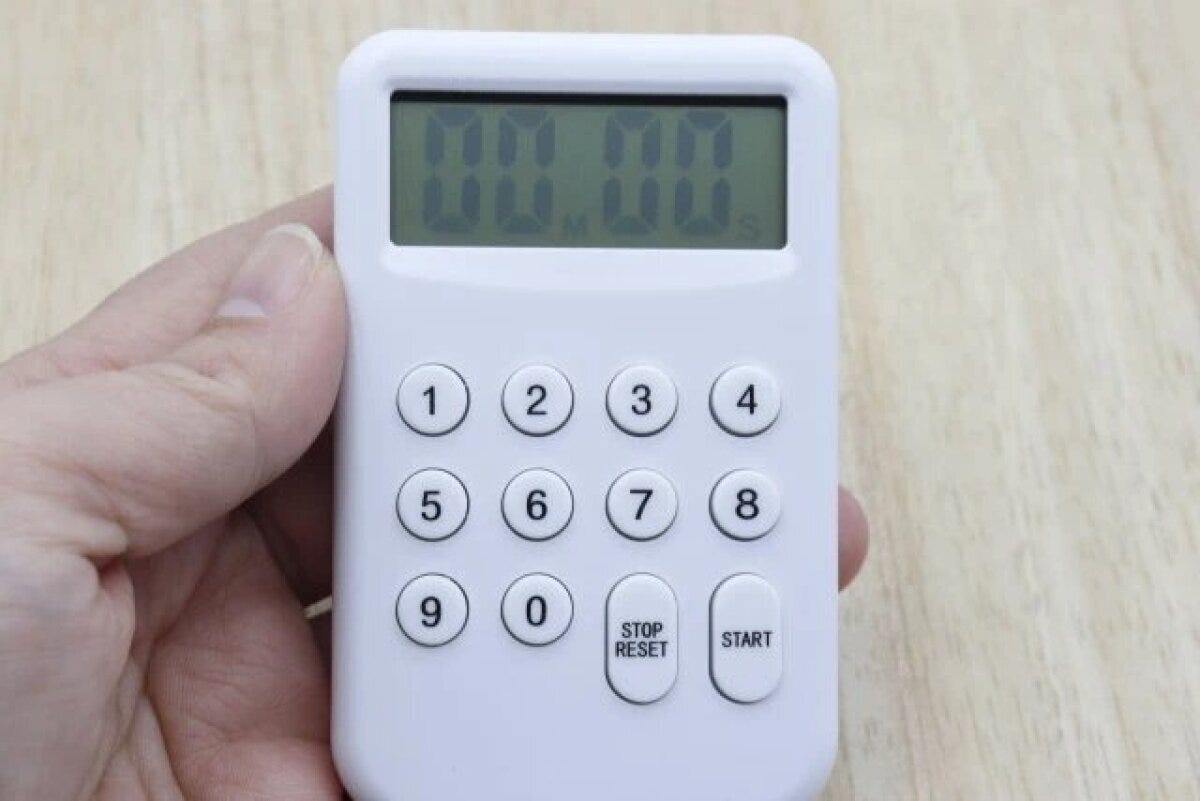 ダイソー　10キーキッチンタイマー