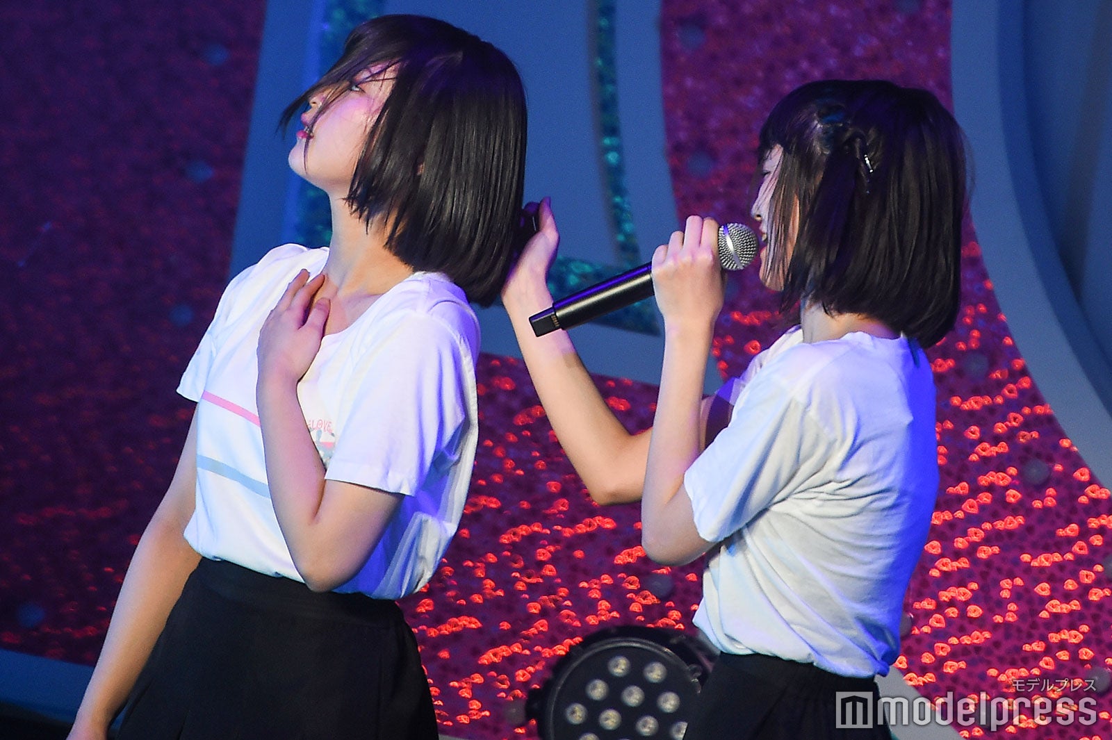 佐々木舞香、野口衣織／＝LOVEファーストツアー「今、この船に乗れ！」東京公演 （C）モデルプレス