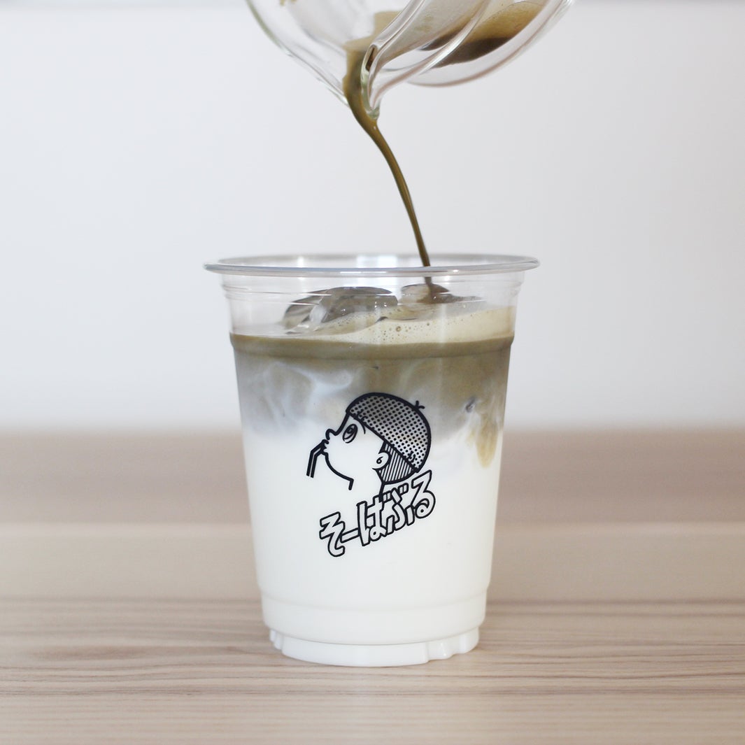 沖縄の移動式ティースタンド「そーばぶる」抹茶＆ほうじ茶をラテやソーダで