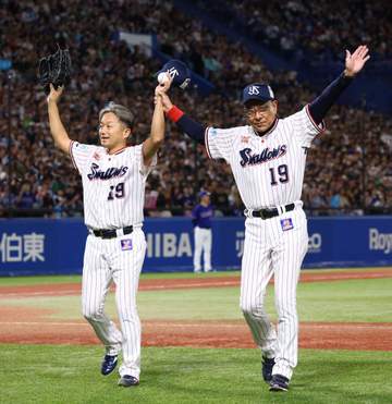 ヤクルト 石川雅規の引退試合飾れず 中日との接戦落とす 石川は三振締めで有終の美