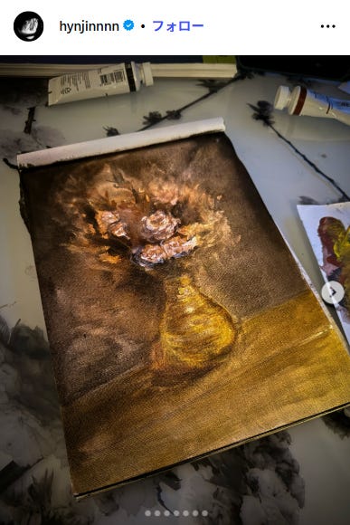 ヒョンジンInstagramより