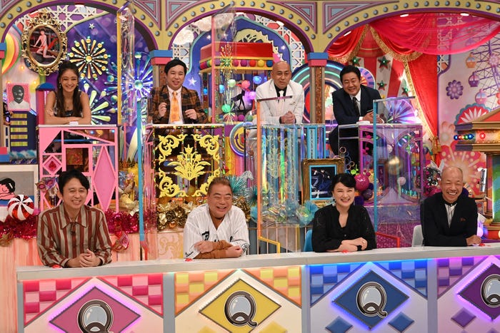 (上段左から)みちょぱ、せいや、長谷川雅紀、渡辺隆(下段左から)有吉弘行、出川哲朗、島崎和歌子、小峠英二 (C)テレビ朝日