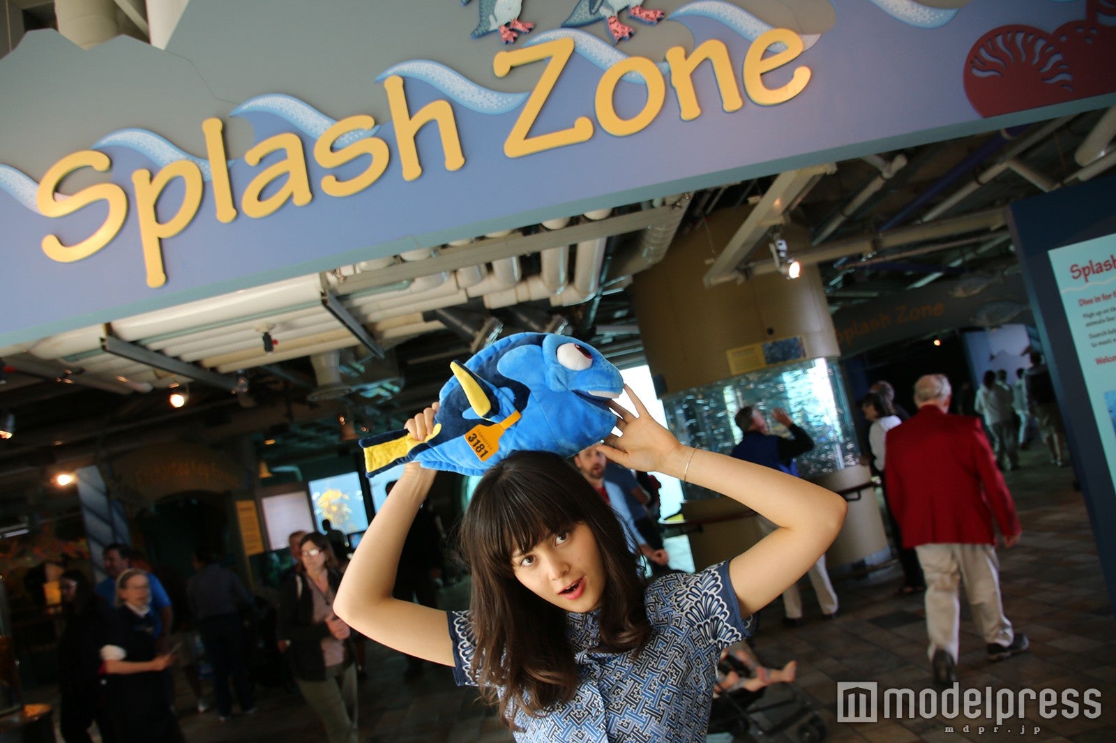 「モントレーベイ水族館」モデル：Amy（C）モデルプレス