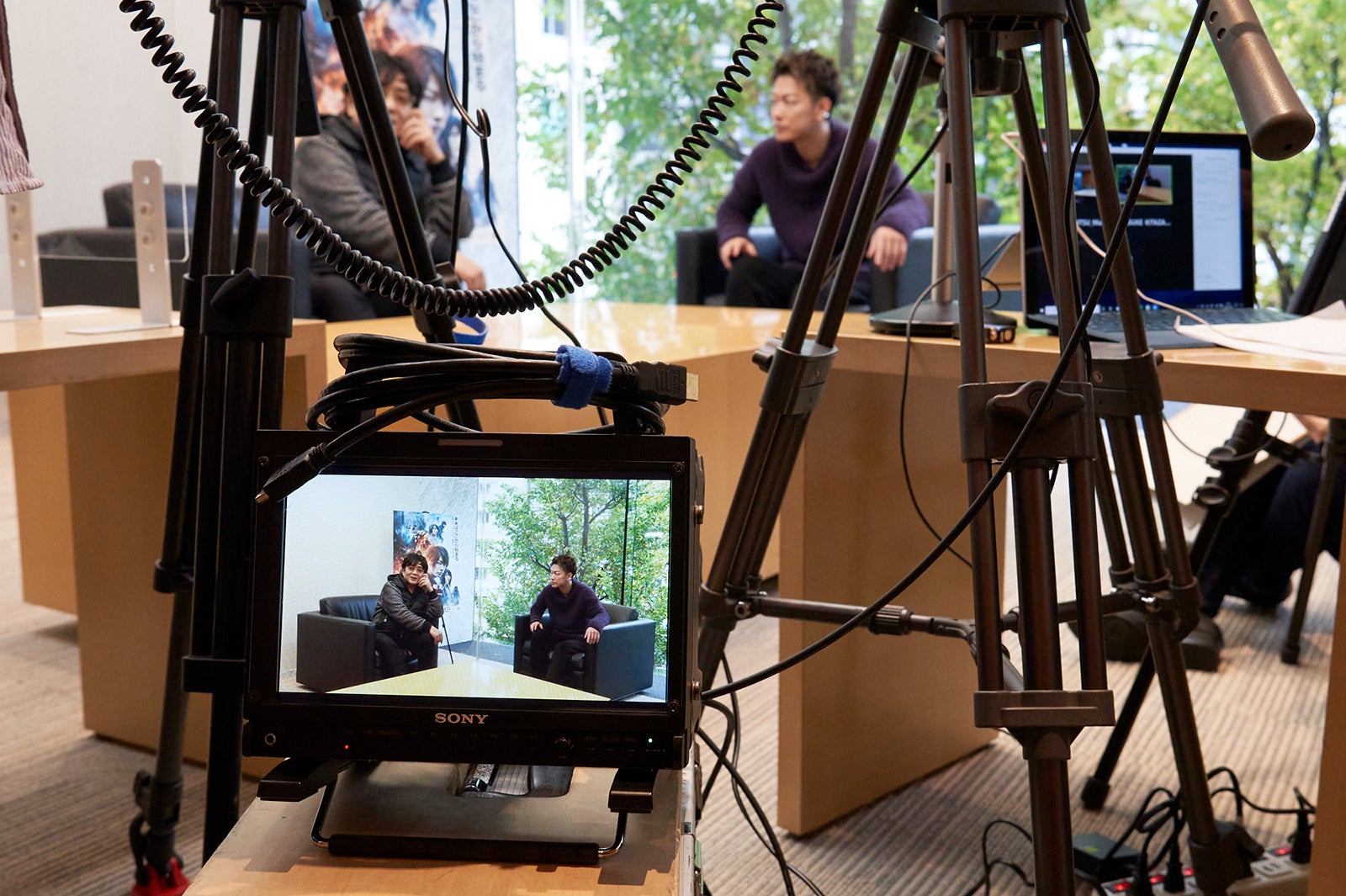 対談の様子（C）和月伸宏／集英社 （C）2020映画「るろうに剣心　最終章 The Final/The Beginning」製作委員会