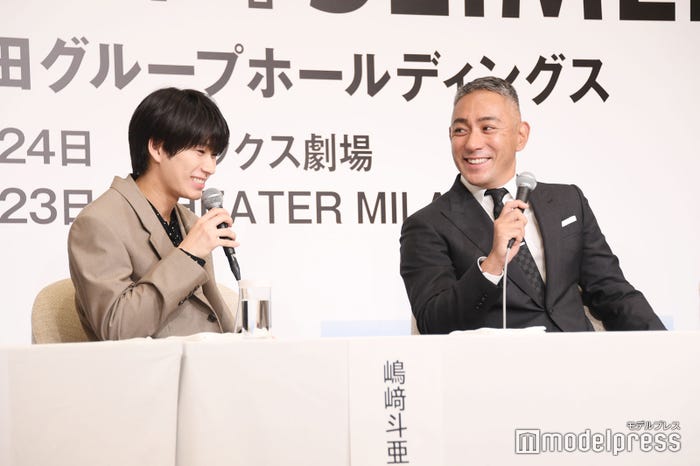 市川團十郎と仲良くなりたい嶋崎斗亜(C)モデルプレス