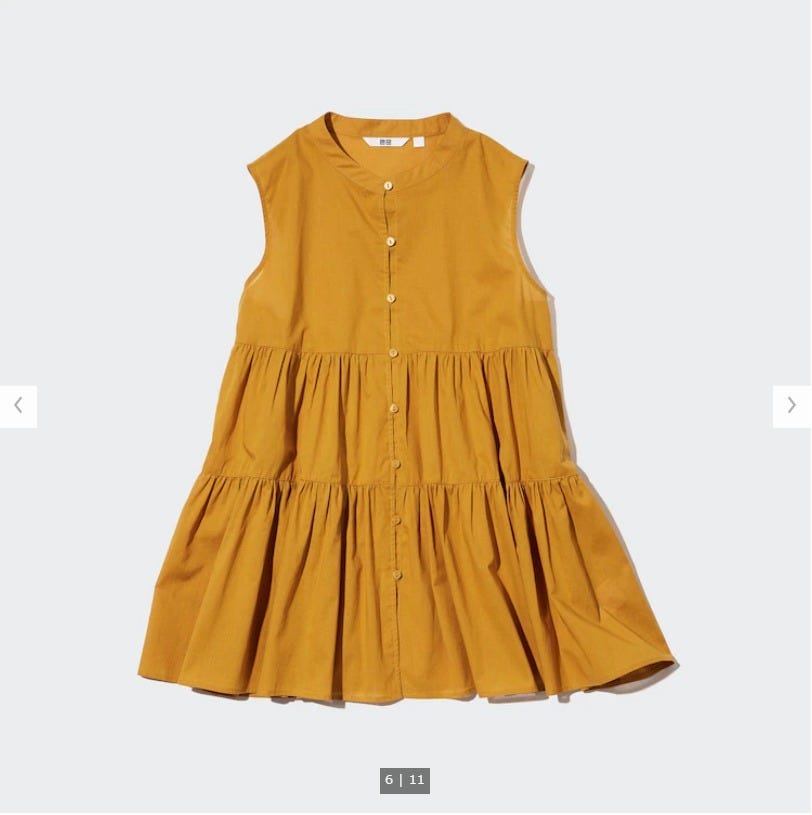 ユニクロ　uniqlo　レディース　アイテム　おすすめ　オススメ　トレンド　人気　コスパ　使える　おしゃれ　お洒落　オシャレ　2022　夏　トップス　体型カバー　コットンギャザーブラウス　ノースリーブ