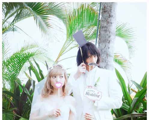 神田沙也加&村田充、ハワイ挙式を報告「涙が出てしまいました」