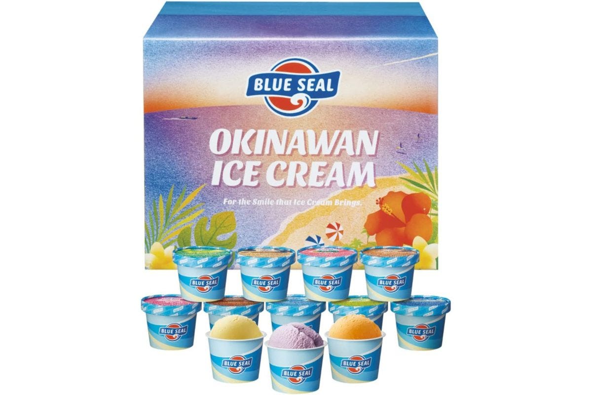 ブルーシールアイスセット