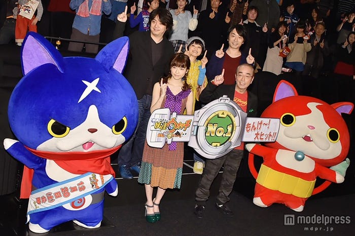 『映画 妖怪ウォッチ 誕生の秘密だニャン!』初日舞台挨拶の模様