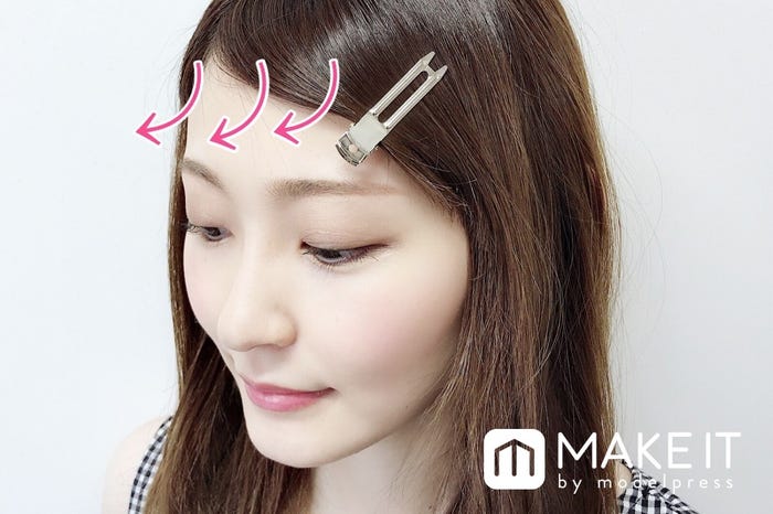 簡単 前髪アレンジまとめ 上手な流し方 時短テク 伸ばしかけバングも可愛く モデルプレス 簡単 前髪アレンジまとめ 上手な流し方 時短テク 伸ばしかけバングも可愛く モデルプレス