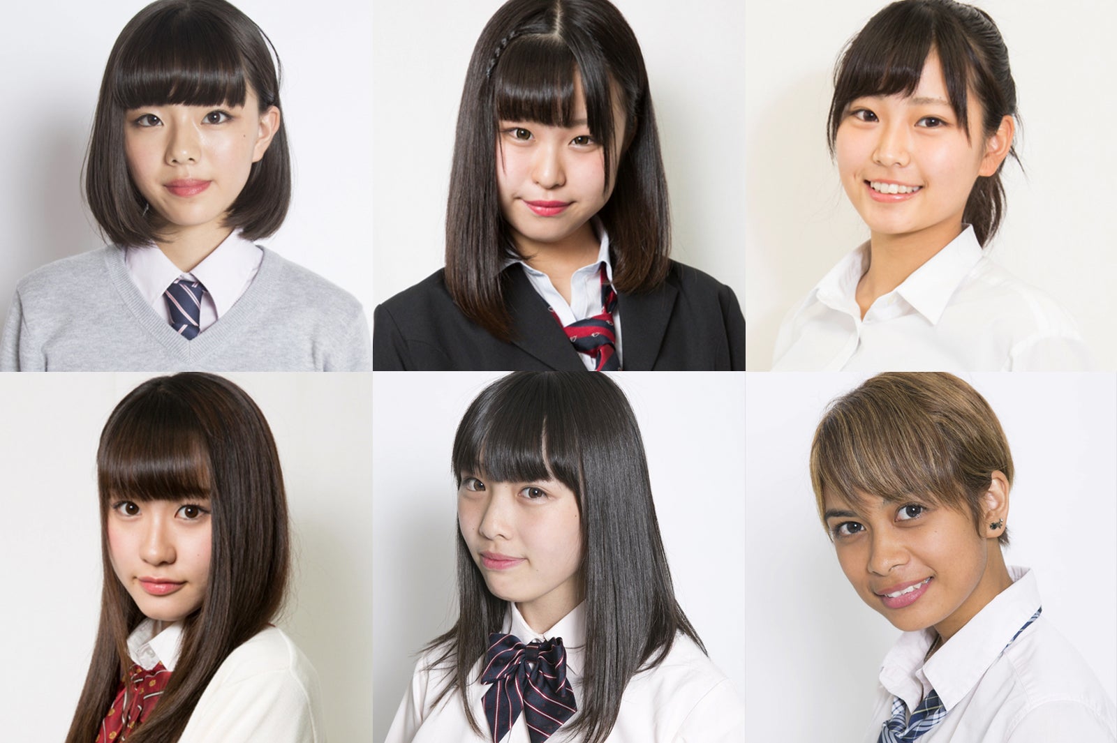 「女子高生ミスコン2017-2018」中部予選の候補者一部
