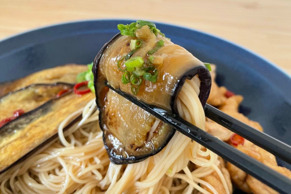 リュウジ・豚なすそうめん