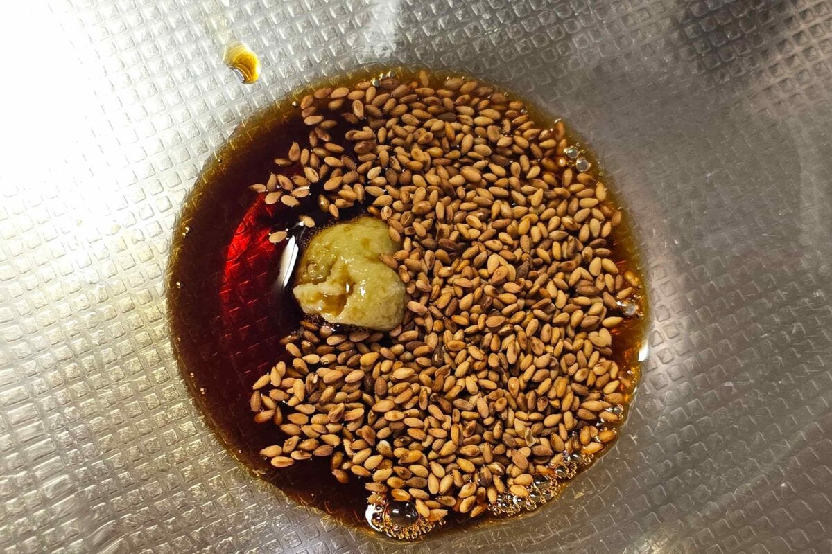 わさびとカツオのおにぎり