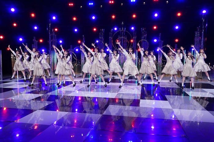 日向坂46「アザトカワイイ」(C)日本テレビ