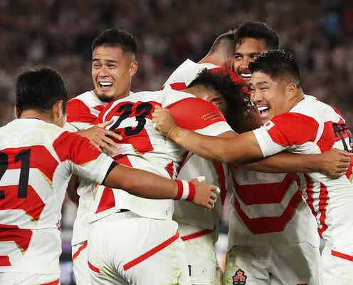 ラグビー日本代表、スコットランドに勝利 史上初のベスト8入り