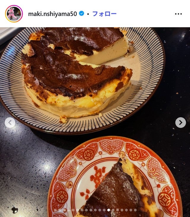 西山茉希Instagramより
