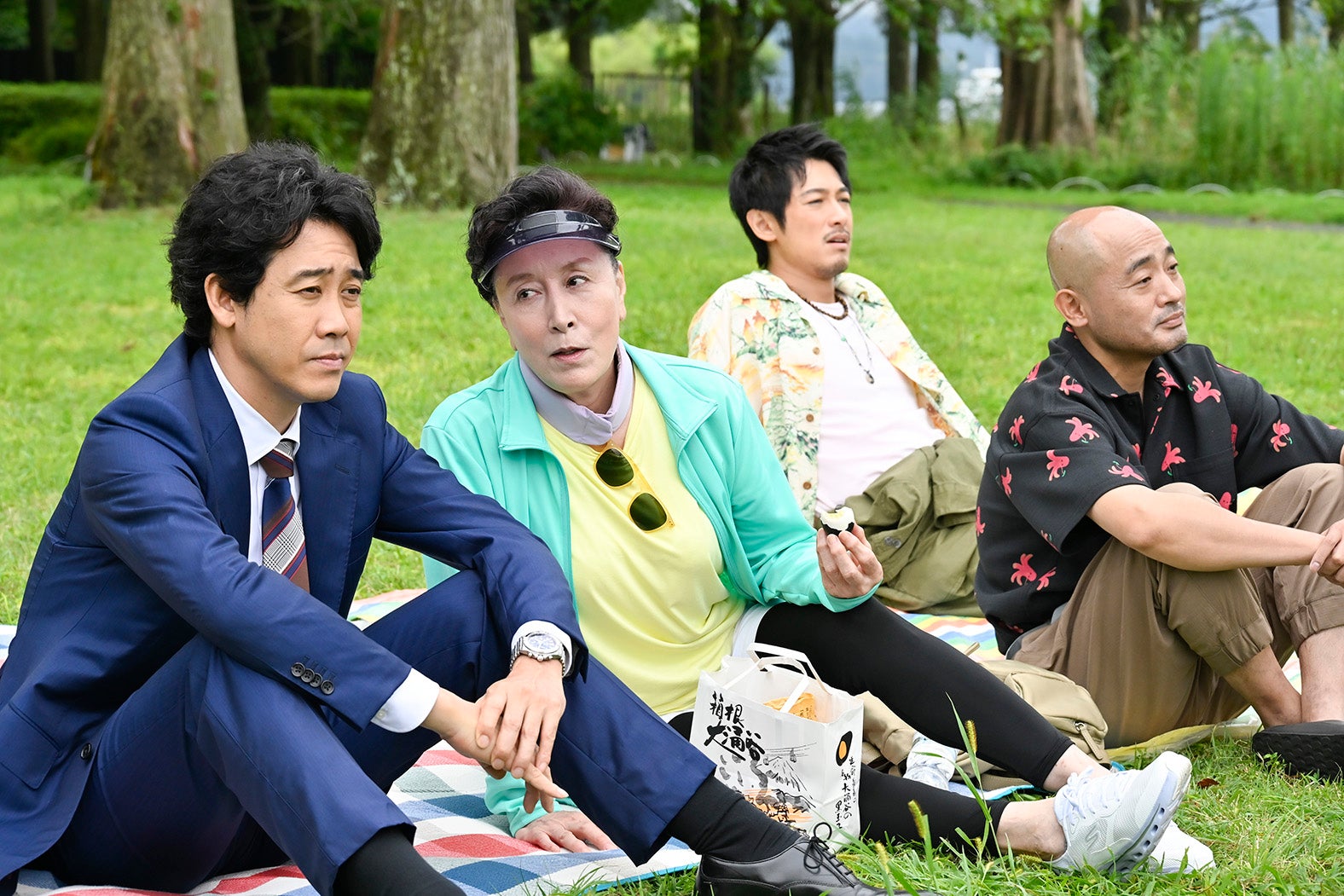 大泉洋、高畑淳子、ディーン・フジオカ、宇野祥平「ちょっとだけエスパー」第2話（C）テレビ朝日