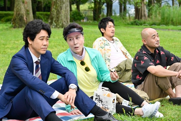 大泉洋、高畑淳子、ディーン・フジオカ、宇野祥平「ちょっとだけエスパー」第2話(C)テレビ朝日