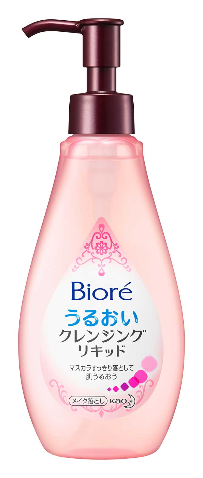 オイルみたいな落ちっぷりが人気「ビオレ うるおいクレンジングリキッド」