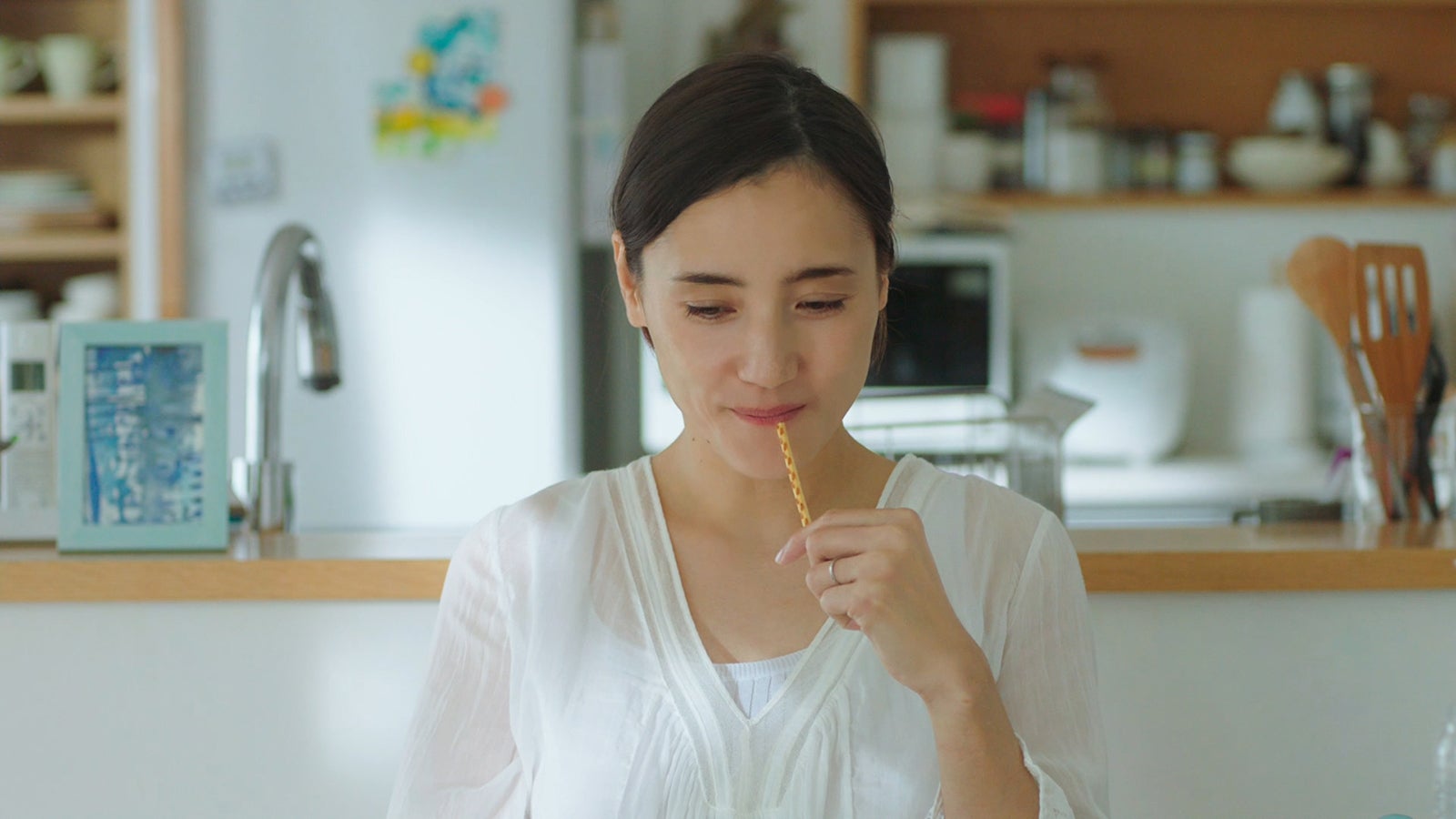 一色紗英／新CMより（提供画像）