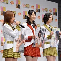 左から:高橋みなみ、松井玲奈、松井珠理奈