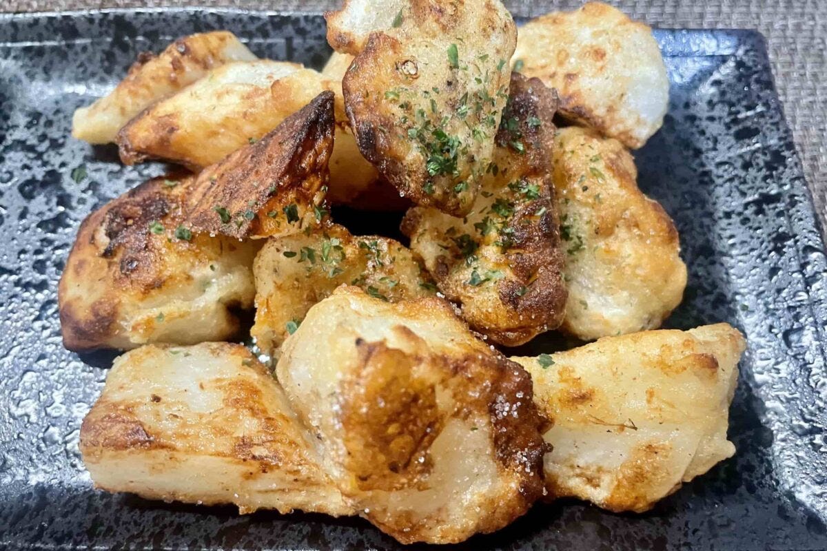 長芋の唐揚げ