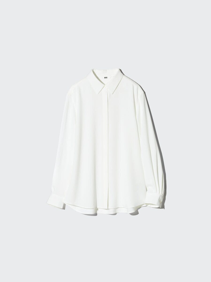 2026ユニクロ春大人女性おすすめレーヨンブラウス