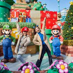 スーパー・ニンテンドー・ワールドに“初”のウインター・デコレーション/画像提供:ユー・エス・ジェイ