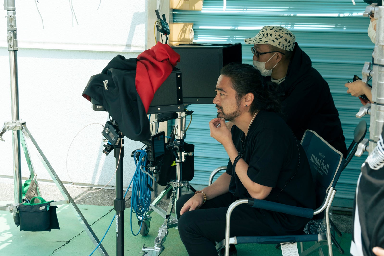 山田孝之「見張り台」メイキング写真（提供写真）