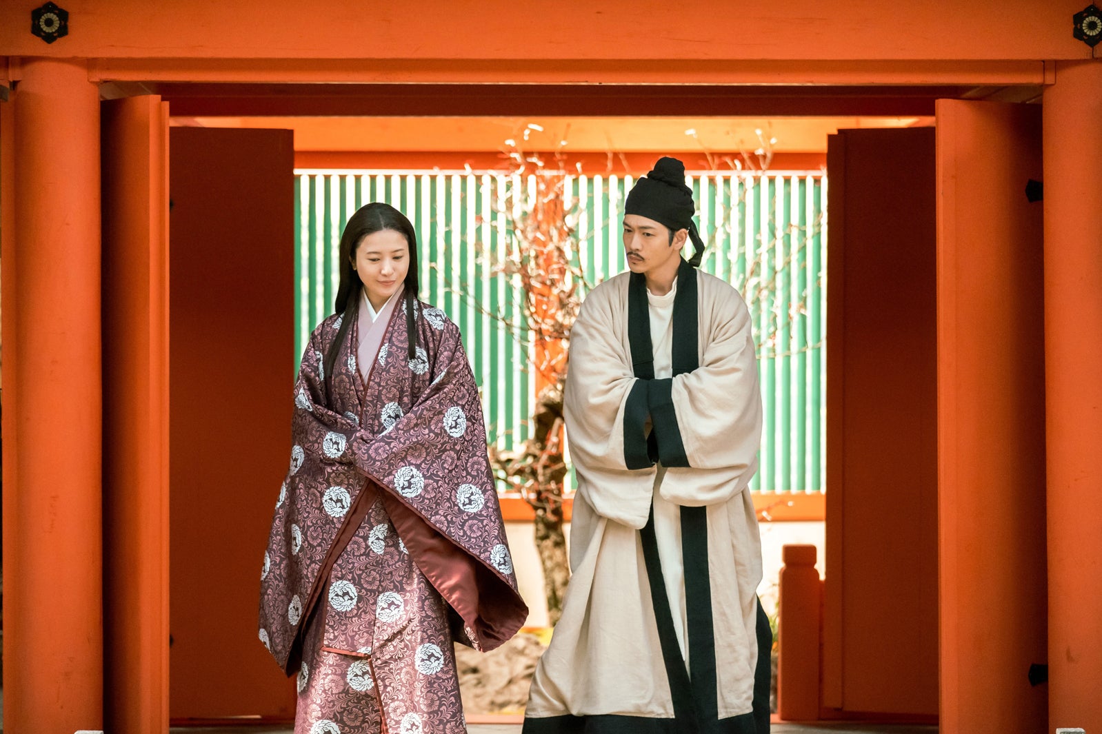 吉高由里子、松下洸平「光る君へ」第46話（C）NHK