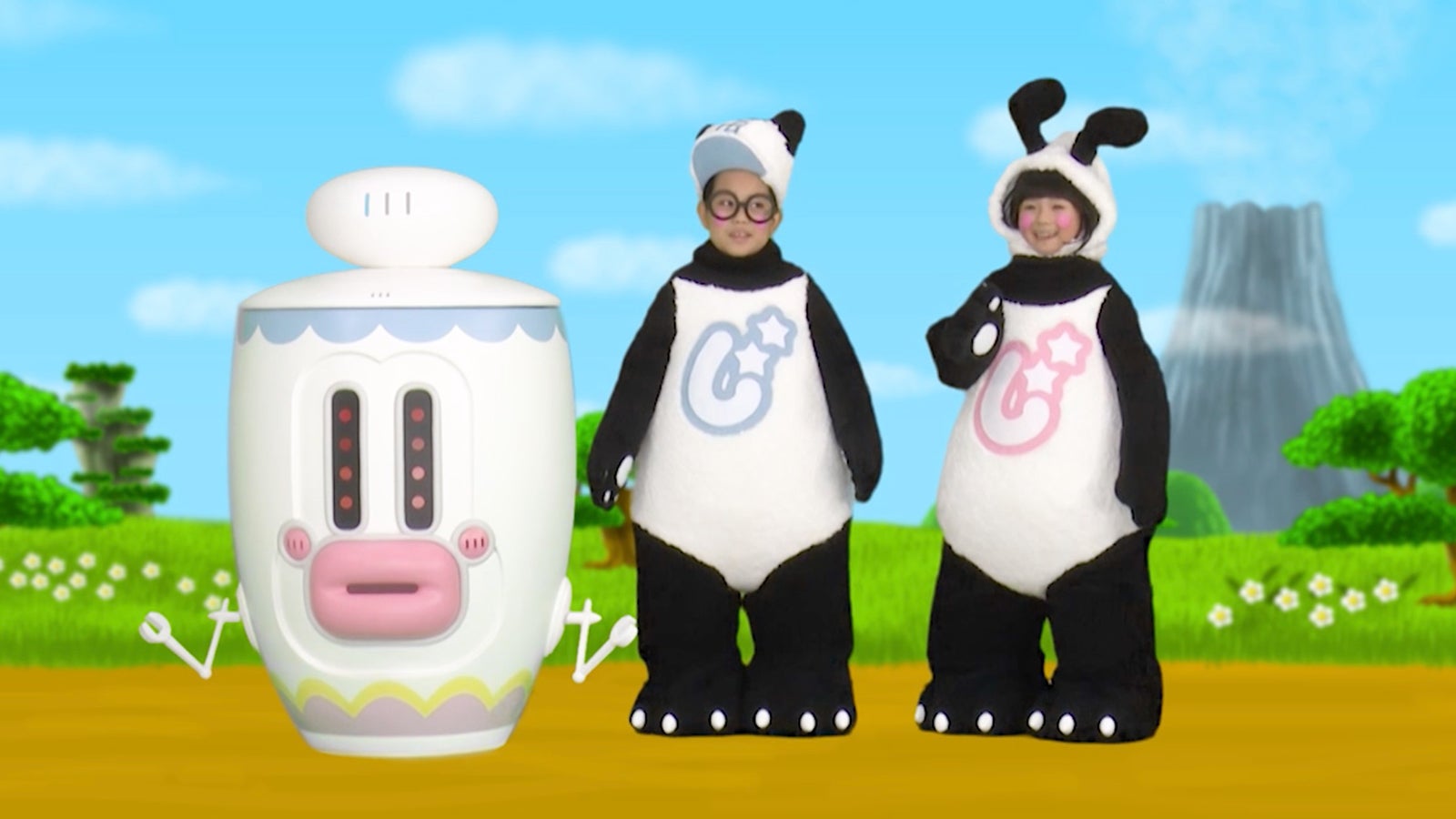 AIさん、“じゃじゃじゃ”くん、“じゃ～ン”ちゃん／「じゃじゃじゃじゃ～ン！」より（C)フジテレビ