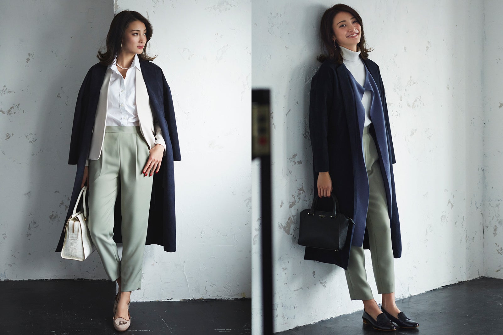 おしゃれ漂う“アウター”の重ね着に注目！