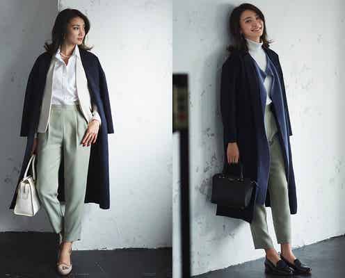 おしゃれ漂う“アウター”の重ね着に注目!