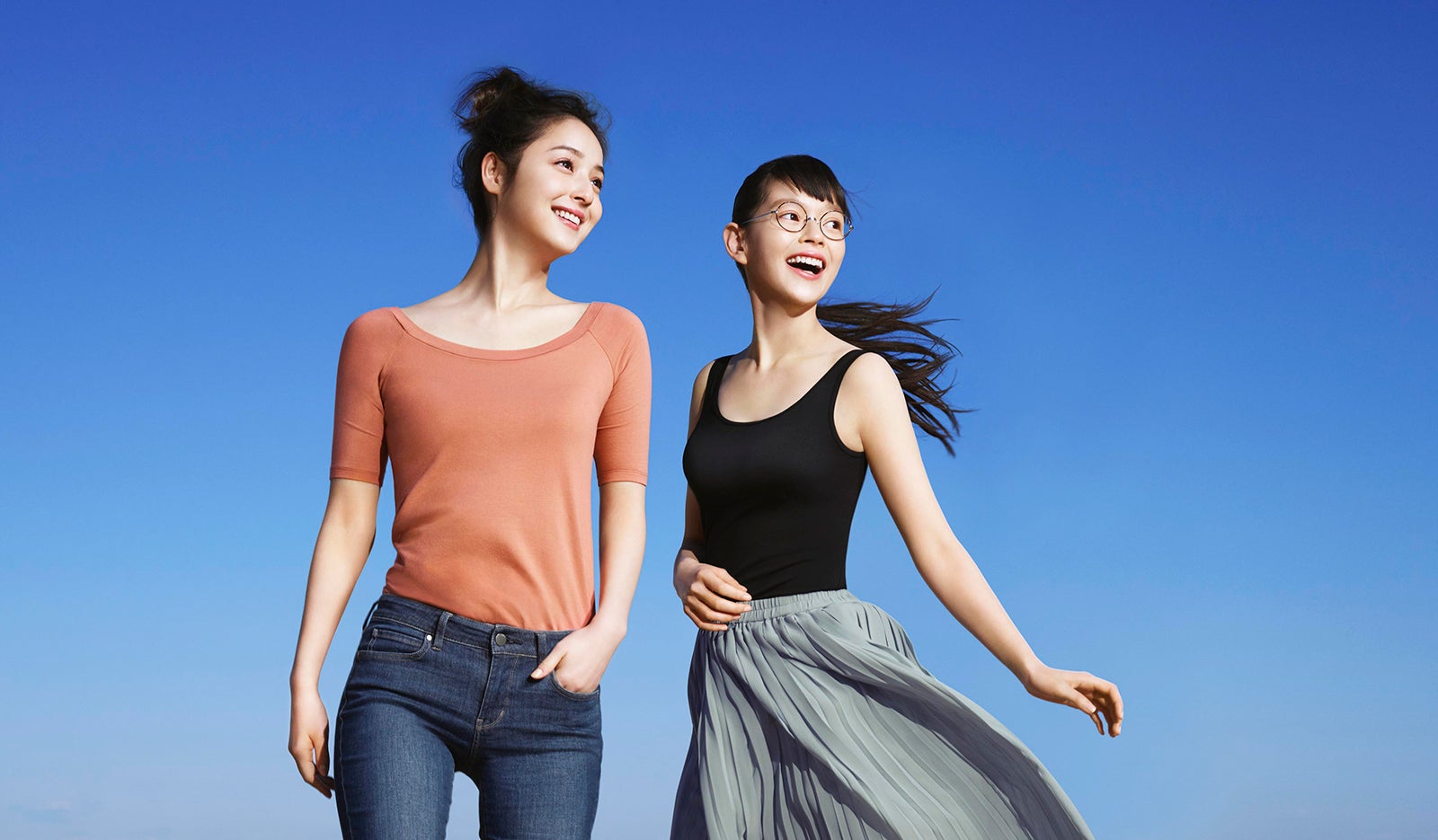 左から：佐々木希、夏子／新CMより（画像提供：所属事務所）