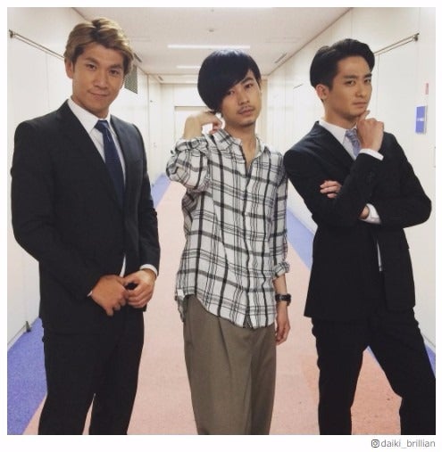 成田凌 with B！イケメン3ショットに「かっこよすぎる」「輝いてる」