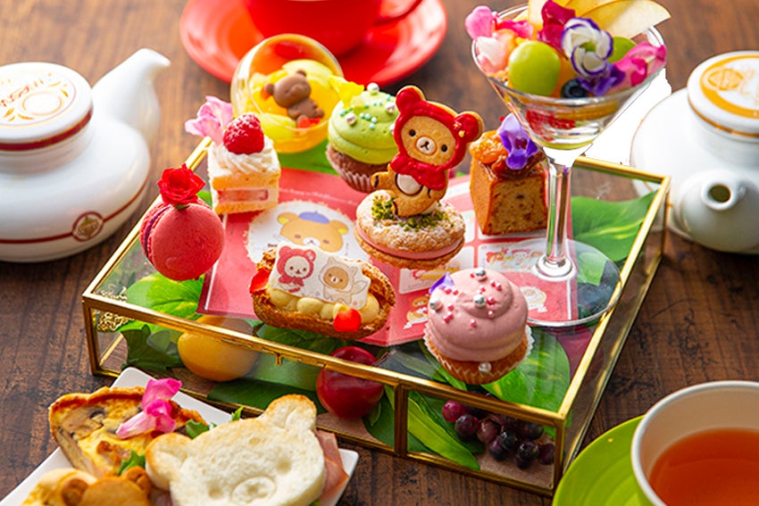 大阪「リラックマブックカフェ」リラックマずきん＆ゆきひめの特別アフタヌーンティー