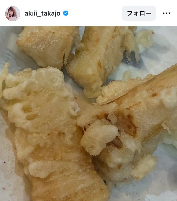 高城亜樹Instagramより
